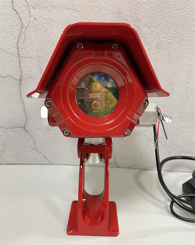 Датчик RS485 5-40m инфракрасн детектора газа постоянного состава ATEX ультракрасного открытого пути огнеопасный 4 1