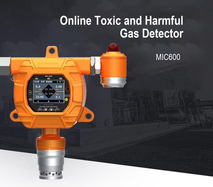 MIC600 online VOC Vaste Pid van de het Lekopsporing van de Gasdetector Industriële Sensor 0