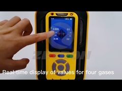 Przemysłowy wielogazowy detektor Ptm600, przenośny do silników Diesla
