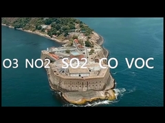 สถานีตรวจสอบสิ่งแวดล้อมอลูมิเนียม Gprs ในโรงงาน